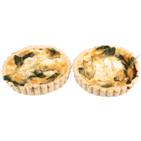 Small  Spinach And Feta Quiche (2pk)