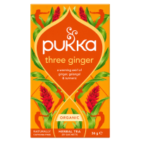 Three Ginger Herbal Infusion Sachets (20 x 1.8g)