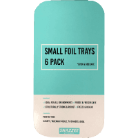 Small Foil Tray With Lid 550ml (6pk)