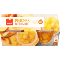 Peaches In Juice Fruit Cups (4 x 113g)
