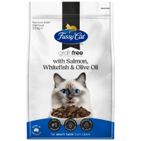 Grainfree Salmon Whitefish & Olive Oil Premium Adult Cat Food (2.5kg)