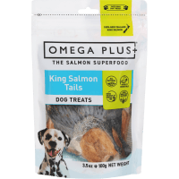 100% New Zealand King Salmon Tails Dog Treats (100g)