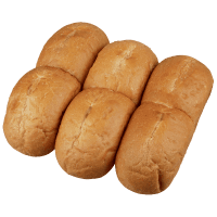 Plain Crusty Rolls (6pk)