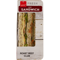 Roast Beef and Relish Fresh Deli Club Sandwich (1pk)