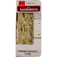 Sesame Chicken Fresh Deli Club Sandwich (1pk)