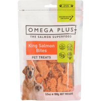 100% New Zealand King Salmon Bites Pet Treats (100g)