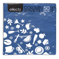 Blue 2 Ply Serviettes (50pk)