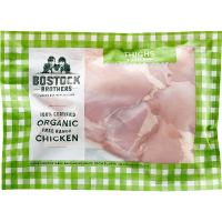 100% Certified Organic Free Range Boneless Chicken Thighs (kg)