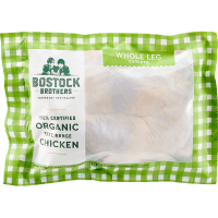 100% Certified Organic Free Range Chicken Whole Leg Cutlets (kg)