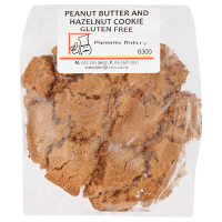 Gluten Free Peanut Butter & Hazelnut Cookie (50g)