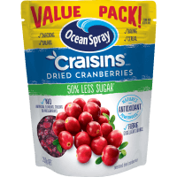 50% Less Sugar Craisins Dried Cranberries (250g)