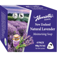 Natural Lavender Moisturising Soap Bar Ecopack (4 x 100g)