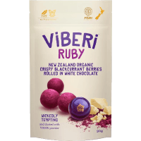 Ruby White Chocolate Blackcurrants (90g)