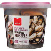 White Wine & Garlic Flavoured Marinated Mussels (375g)
