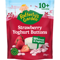 Strawberry Yoghurt Buttons 10+ Months (28g)
