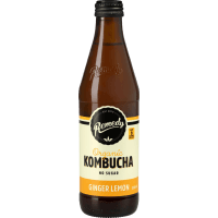 Ginger Lemon Organic Kombucha (330ml)