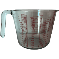 Soda-Lime Measure Jug 1500ml (1pk)