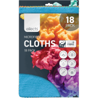 Microfibre Cloths Asst (18pk)