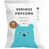 Organic Sea Salt Popcorn (10 x 12g)
