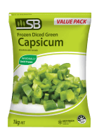 Green Diced Capsicum (1kg)