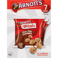 Mini Choc Chip Cookies Multipack (7pk)