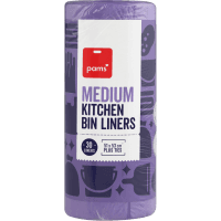 Medium Kitchen Bin Liners 51 x 53cm (30pk)