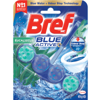 Blue Active Eucalyptus Toilet Cleaner Block (50g)