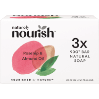 Rosehip and Almond Oil Soap (3 x 90g)