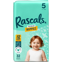 Premium Nappies Unisex Size 5 13-18kg Walker (32pk)