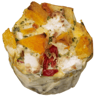 Roasted Vegetable And Chicken Frittata (1pk)
