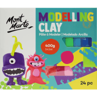 Kids Colour 24 piece Modelling Clay Set (1pk)