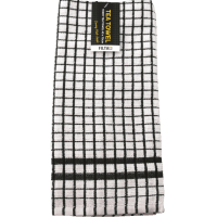 Black Terry Tea Towel (1ea)