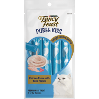Puree Kiss Chicken Puree with Tuna Flakes Wet Cat Treats (4 x 10g)