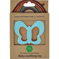 Blue Butterfly Baby Soothing Toy (1pk)