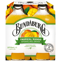 Tropical Mango Sparkling Drink (4 x 375ml)
