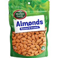 Roasted & Unsalted Almonds (400g)