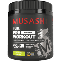 Fuel Pre Workout Lemon Lime Flavour Powder (225g)