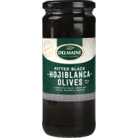 Pitted Black Hojblanca Olives (450g)