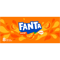 Orange Soft Drink Cans (8 x 330ml)