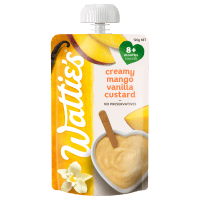 For Baby Creamy Mango Vanilla Custard 8+ Months Smooth (120g)