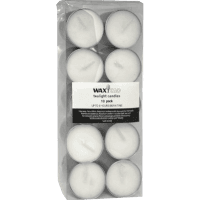 Cream 9 Hour Tealight Candles (10pk)