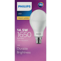 LED 14.5W 1700 Lumen Warm White Bayonet Bulb (1pk)