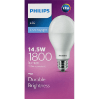 LED 14.5W E27 Cool Daylight Screw Bulb (1pk)