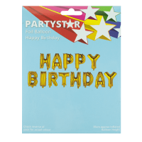 Happy Birthday Foil Balloon (1ea)