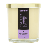 Sweet Pea & White Orchid Candle (300g)