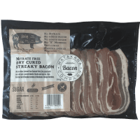Dry Cured Streaky Bacon (250g)
