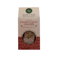Kalamata Olive Crackers with Almond & Sea Salt (100g)