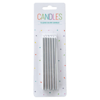 Silver Candles (12pk)