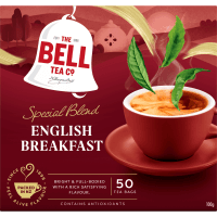 English Breakfast Black Tea Bags (50pk)