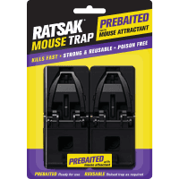 Mouse Traps Pre Baited (2pk)